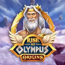 Rise of Olympus Origins slot logo by Play’n GO at Royal Game Casino
